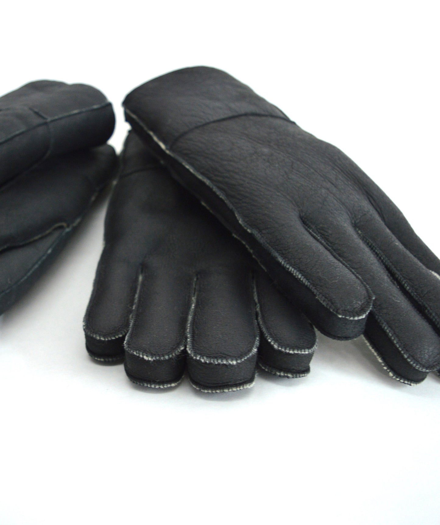 Shearling Fur Mittens: Unisex Sheepskin Gloves, Luxury Winter Gift