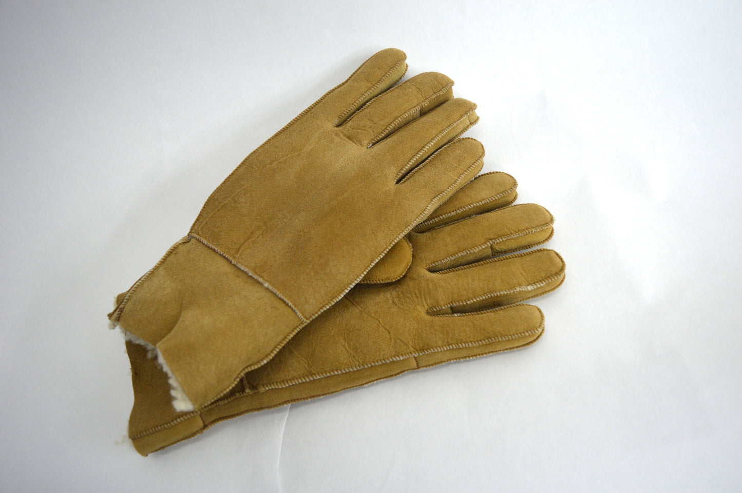 Shearling Fur Mittens: Unisex Sheepskin Gloves, Luxury Winter Gift