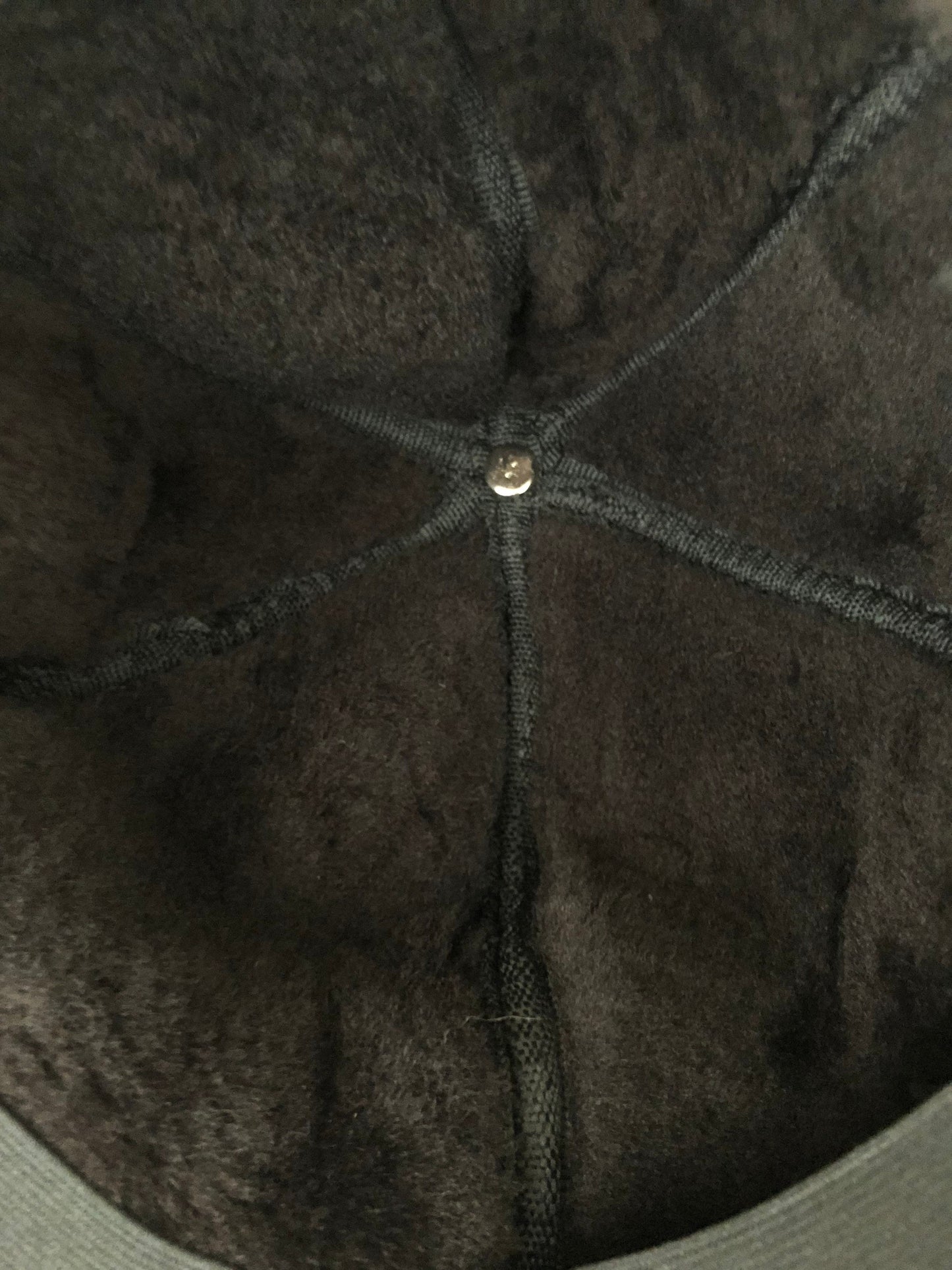 Shearling Equestrian Cap: Sheepskin Cloche Hat with Ear Flaps