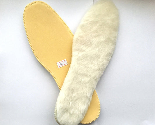 Shearling Fur Insoles: Warm Winter Shoe Soles