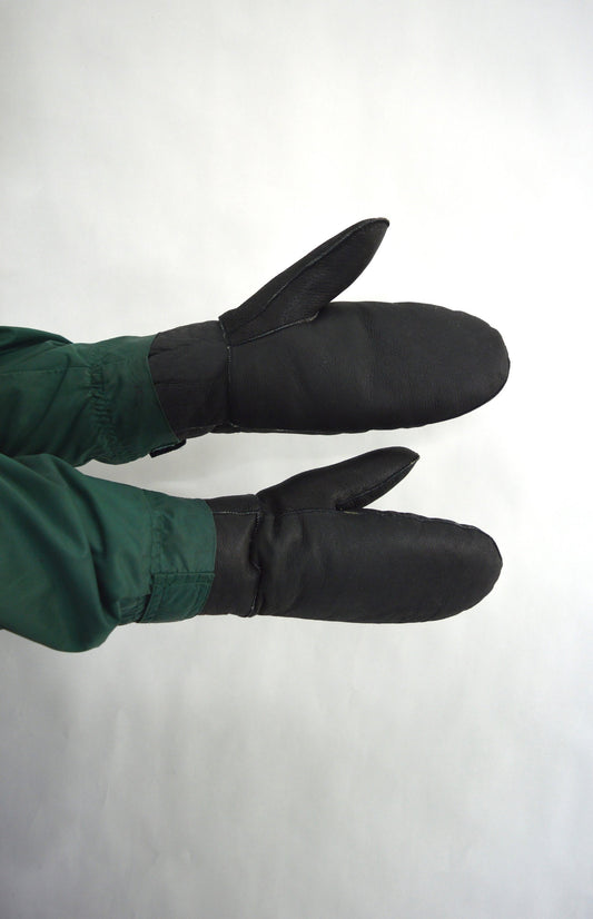 Shearling Fur Mittens: Unisex Sheepskin Gloves, Luxury Winter Gift