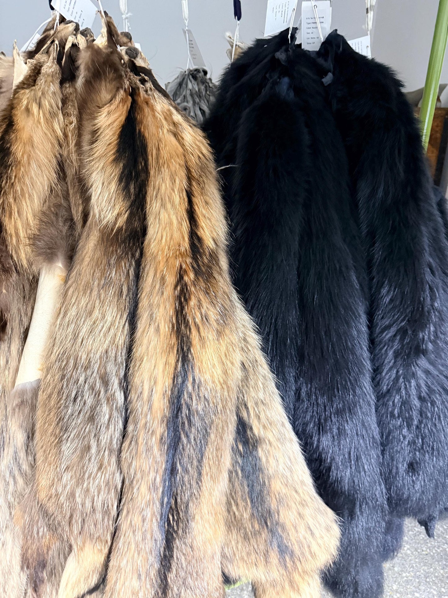 Genuine Saga Fox Fur Pelt, DIY Craft Material