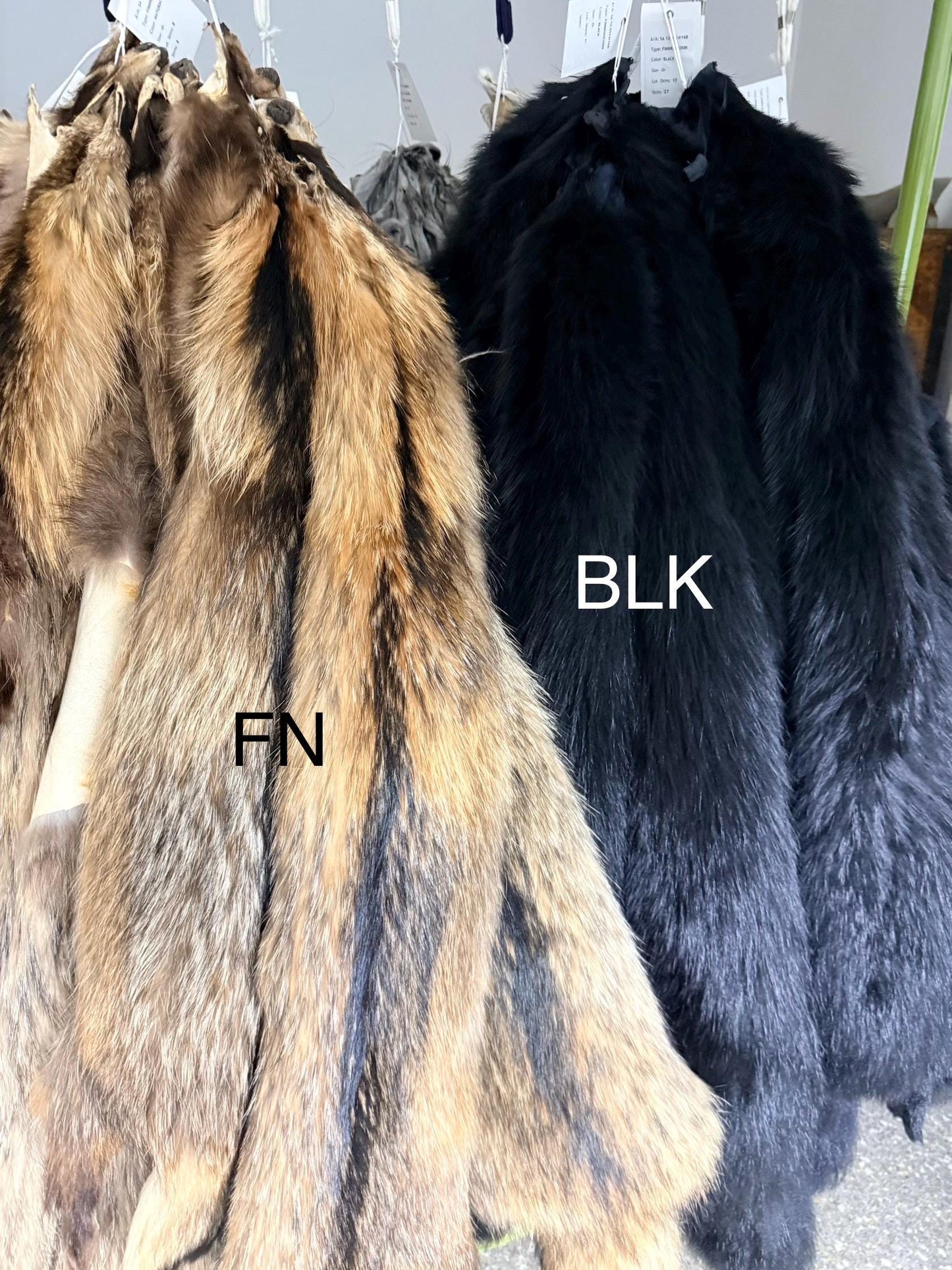 Genuine Saga Fox Fur Pelt, DIY Craft Material