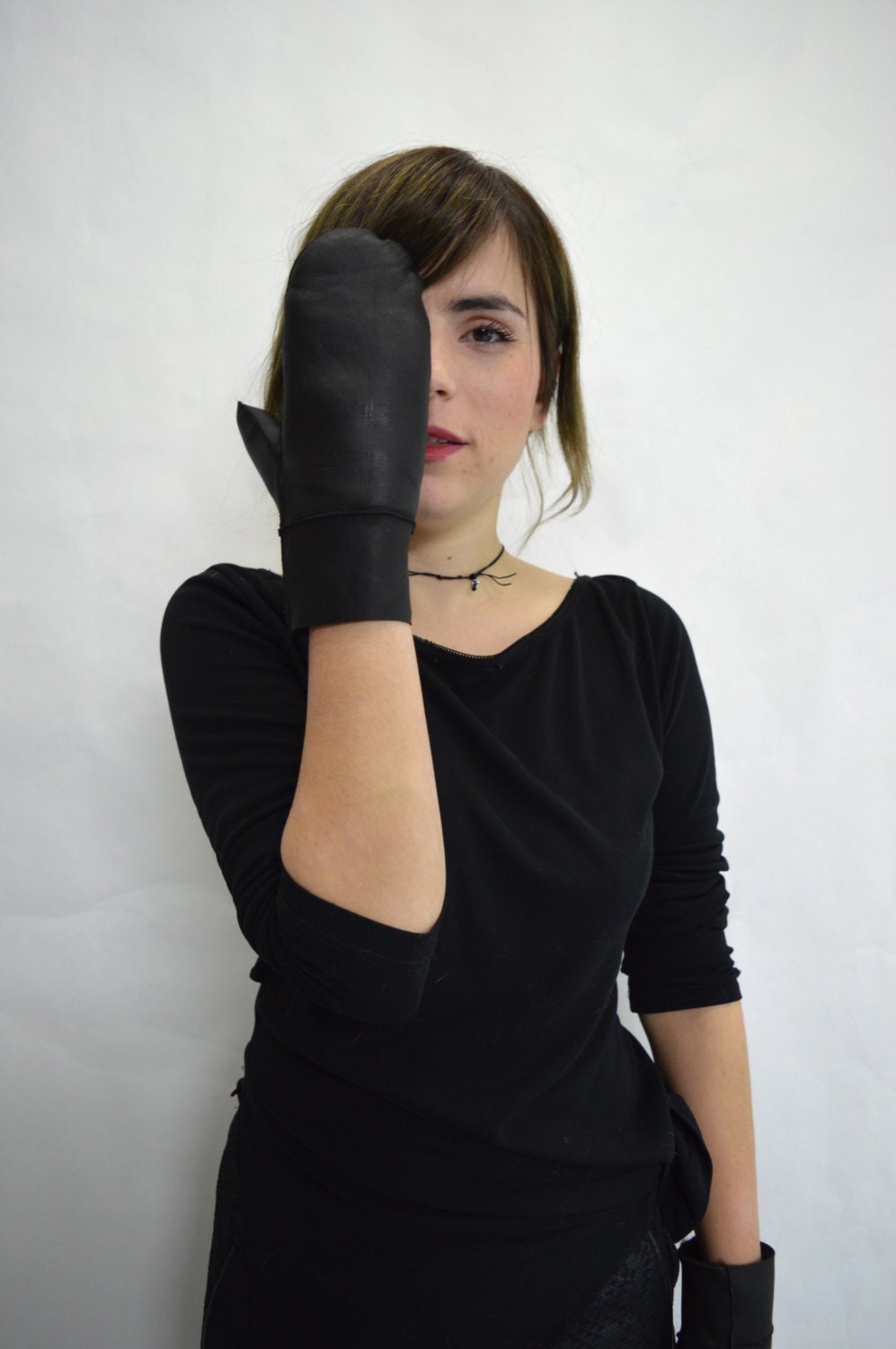 Shearling Fur Mittens: Genuine Sheepskin Gloves for Adults