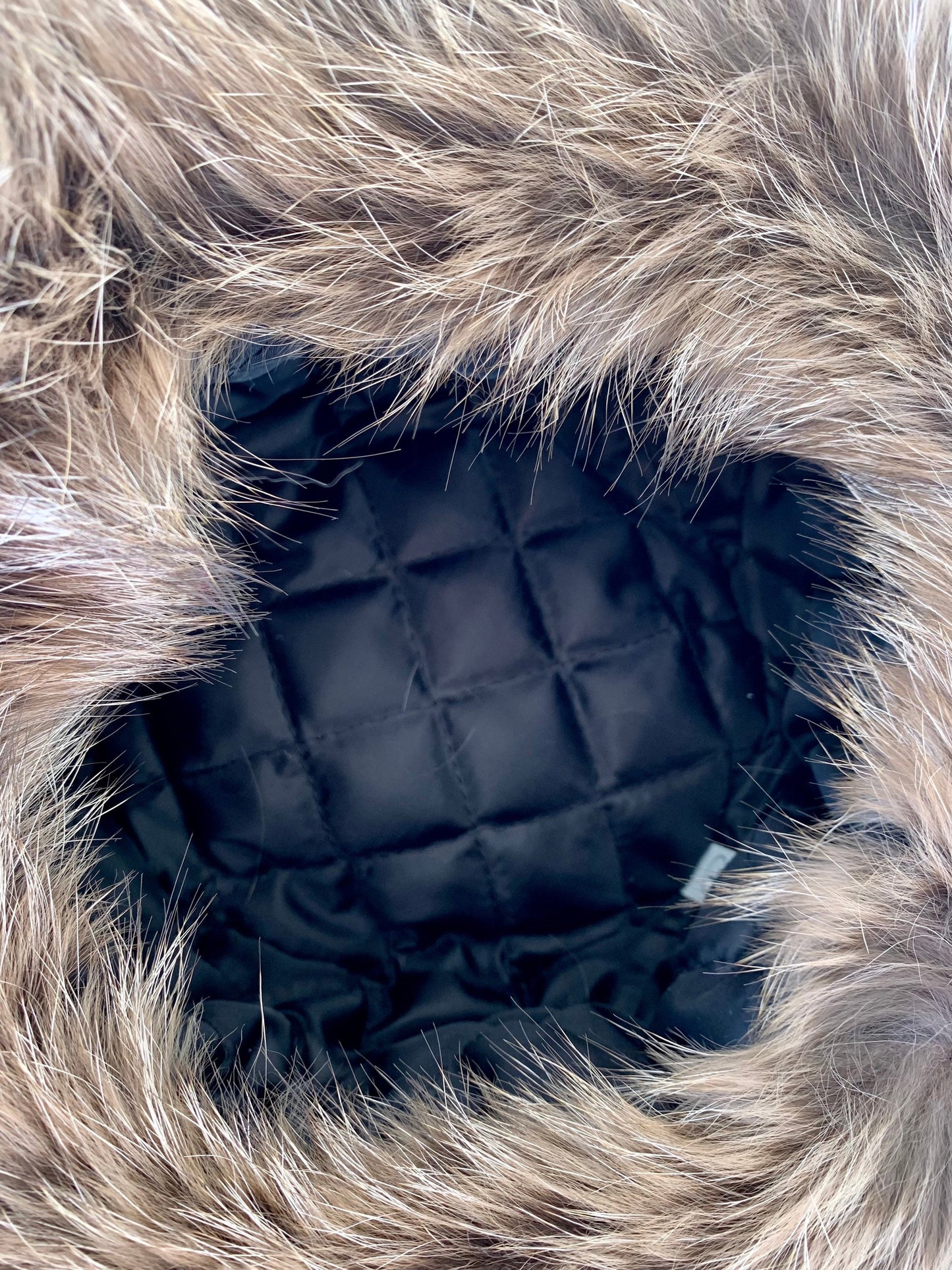 Real Camel Fox Fur Cossack Hat, Saga Assured, Padded Winter Hat